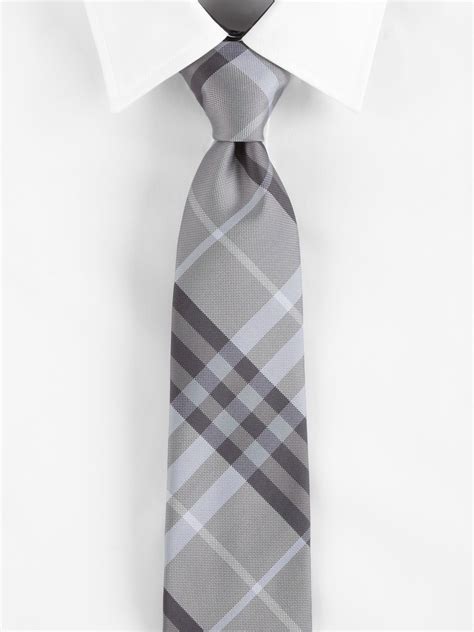 burberry tie black and grey|Burberry ties outlet.